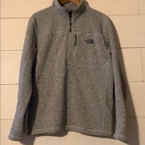 North face half zip jacket